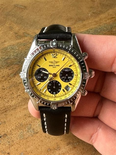 [WTB] Breitling A30012 Cockpit Chrono Yellow dial. The Gordon 